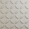 Ekena Millwork 19 5/8in. W x 19 5/8in. H Delfina EnduraWall Decorative 3D Wall Panel Covers 2.67 Sq. Ft. WP20X20DLGBW - alternate 1